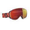 okuliare na lyze a snowboard scott fix orange enhancer red chrome