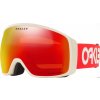 lyziarske okuliare oakley flight tracker xl factory pilot viper red grey prizm torch