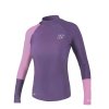 Damske lykrove dlhorukavove tricko NP Surf Skye Ladies L S fialove