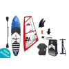 Skiffo WS Combo + F2 Checker rig 5.5 windsurfový  set