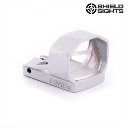 Kolimátor Shield Reflex Mini Sight XL (RMSX) GLASS edition 4MOA Dot (3.25MOA) SILVER
