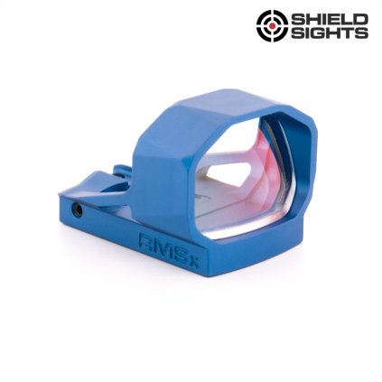 Kolimátor Shield Reflex Mini Sight XL (RMSX) GLASS edition 8MOA Dot (6.5MOA) ELECTRIC BLUE
