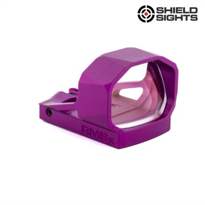 Kolimátor Shield Reflex Mini Sight XL (RMSX) GLASS edition 8MOA Dot (6.5MOA) VIOLET