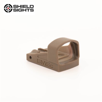 Kolimátor Shield Mini Sight Compact (SMSC) GLASS edition 8MOA Dot (6.5MOA) FDE
