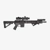 mag581 blk magpul m lok aluminum rail 5 slots 04