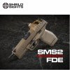 Kolimátor Shield Mini Sight Compact (SMSC) GLASS edition 8MOA Dot (6.5MOA) FDE