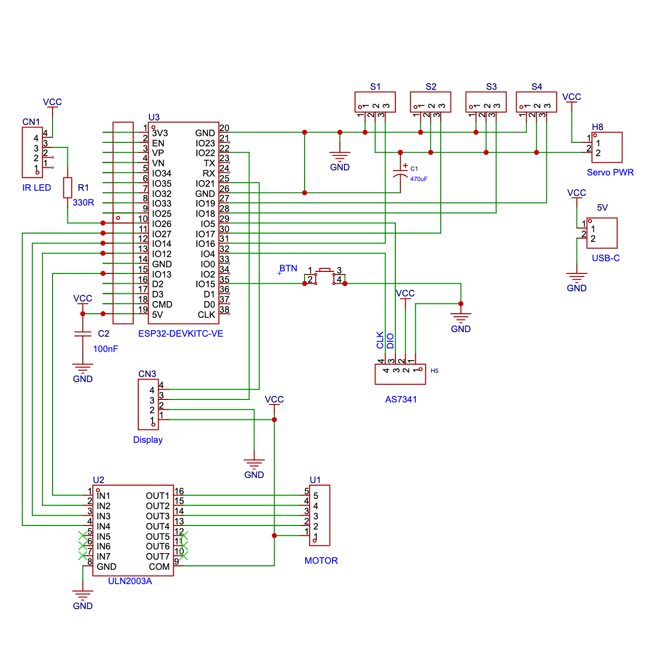 Beads sorter electronics