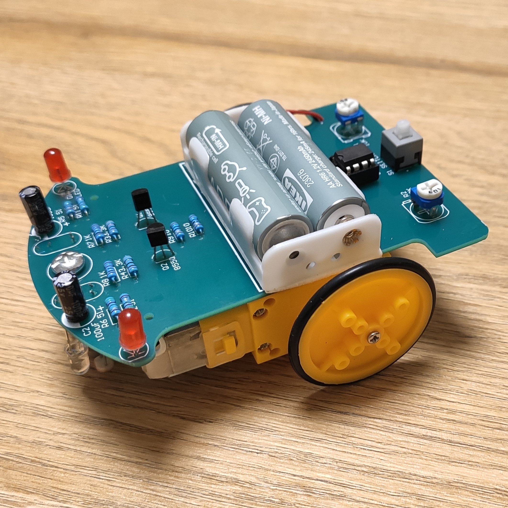 Chytré autíčko - návod