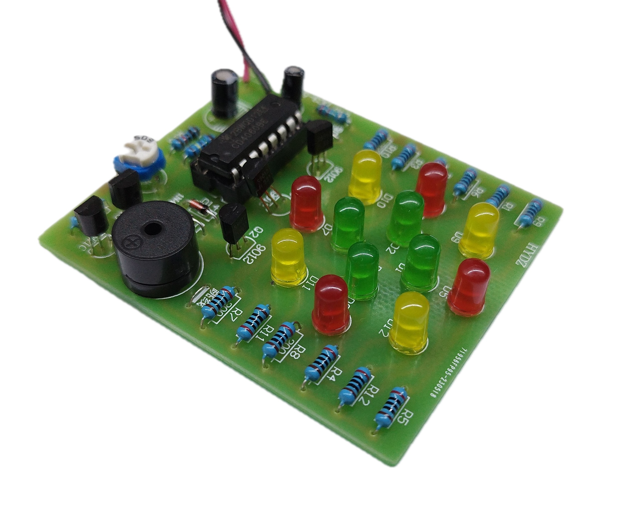 Spievajúce svetlo - návod