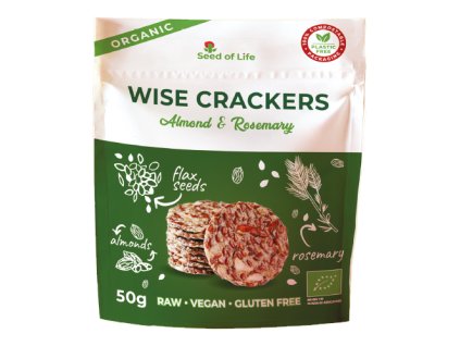 SoL WiseCrackers Almond+Rosemary
