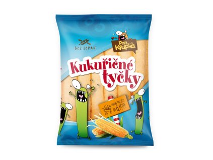 Křupky kukuřičné tyčky 5 x 60 g