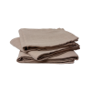 TG muslin nappy organic cotton brown 3pcs.