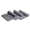 organic muslin nappies half rolled grey