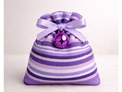 fialový s barevnou rolničkou