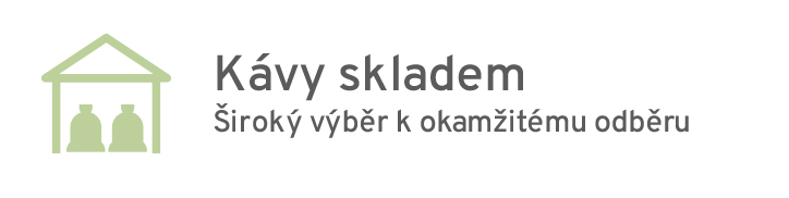 Nepražené kávy skladem