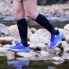 DexShell Longlite Socks jet black blue 04