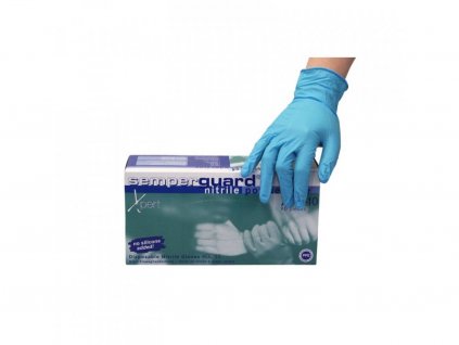 nitrilove rukavice sg xpert 01