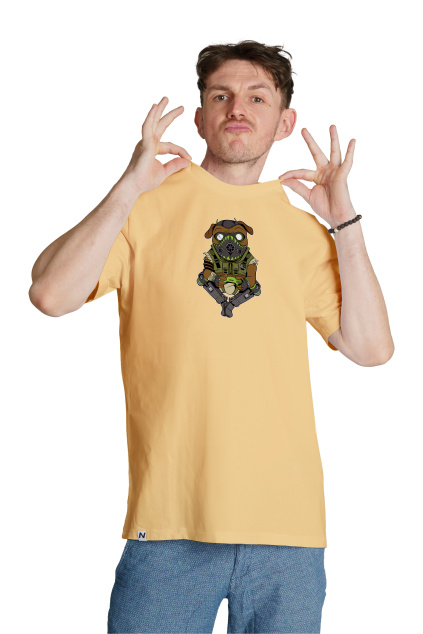 pes žlutá