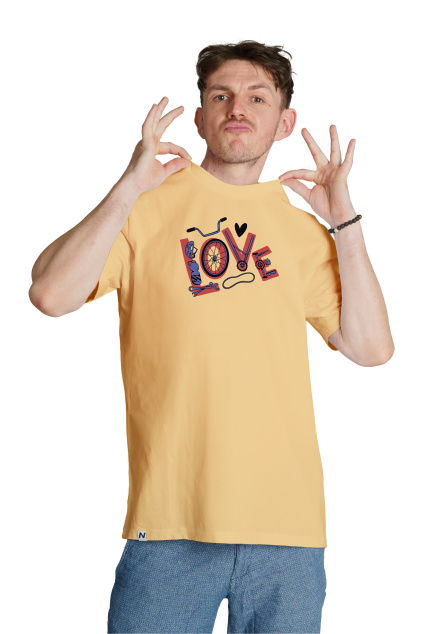 love kolo žlutá