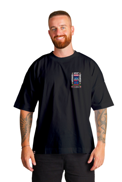 panske oversize unlock your levels cerna