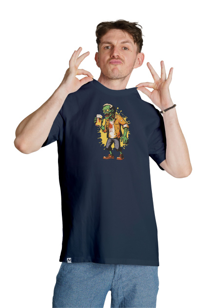 pivní zombik šedá