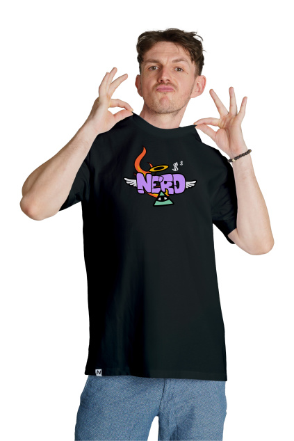 andělská nerd černá