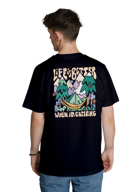 life is better černá záda