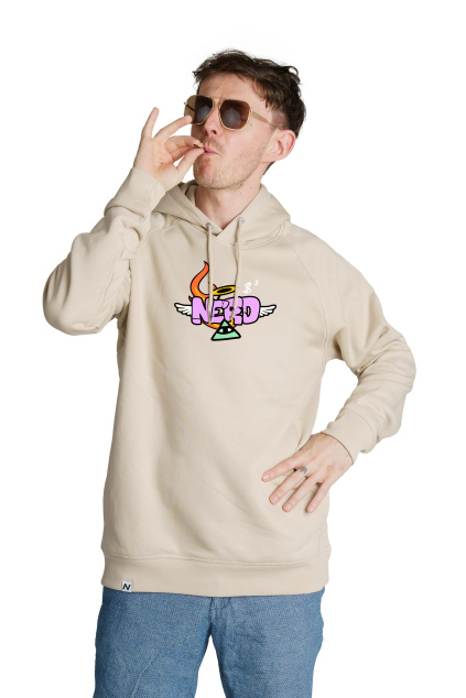 andělský nerd béžová