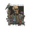 38508 skeleton dove life vex t shirt pr et t shirt
