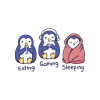 22622 EatingGamingSleepingTSHIRT PR t shirt