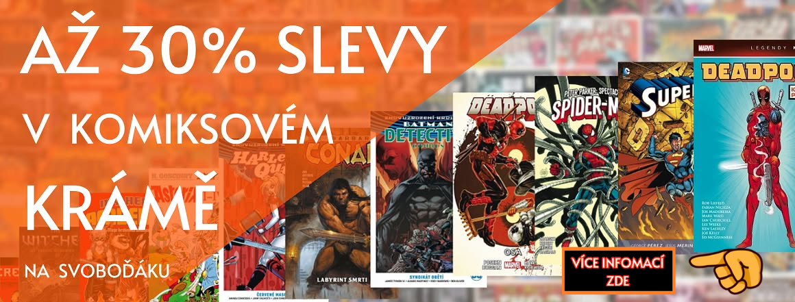 Novoroční AKCE - 30%! SLEVY na kalendáře a komiksy (CZ i US COMICS) v COMICS SHOP: Komiksový Krám Brno!