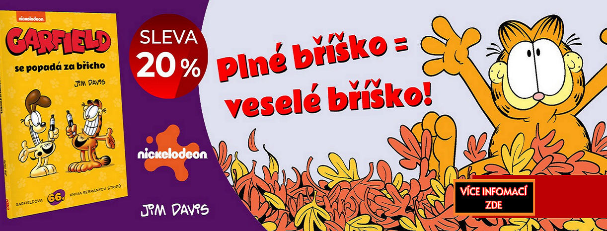 Další GARFIELD comics - U NÁS v COMICS SHOP: Komiksový Krám a na NERDI.cz