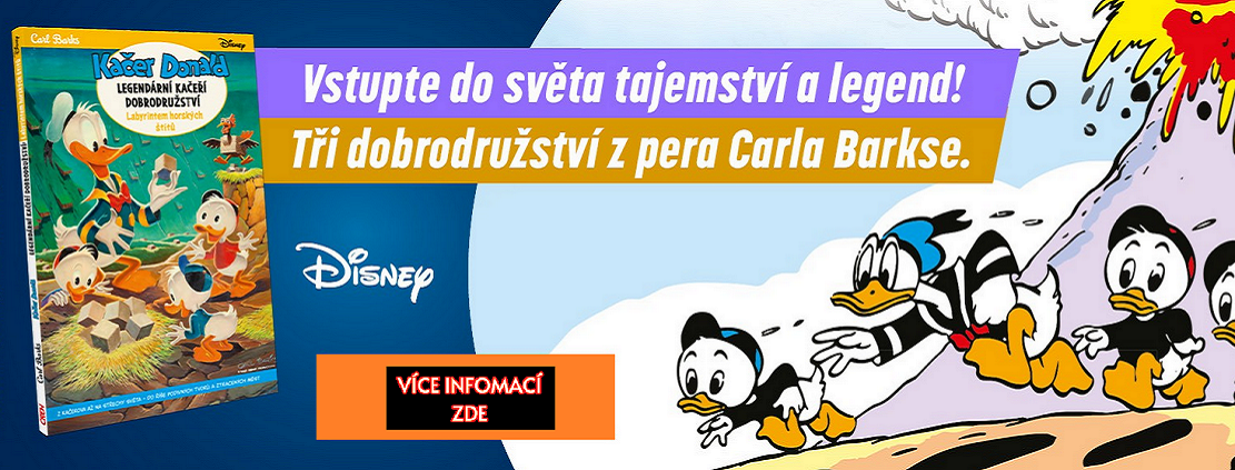 Legendární kačeří dobrodružství – Kačer Donald - U NÁS v COMICS SHOP: Komiksový Krám a na NERDI.cz