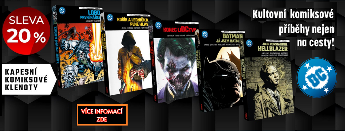 DC KAPESNÍ KOMIKSOVÉ KLENOTY u nás v COMICS SHOP: Komiksový Krám a na NERDI.cz - 20% SLEVA.