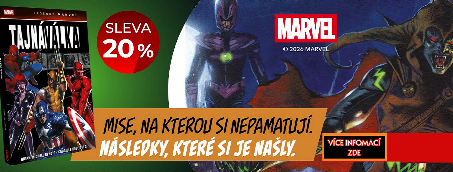TAJNÁ VÁLKA od MARVEL - u nás v COMICS SHOP: Komiksový Krám a na NERDI.cz  s 20% SLEVOU!
