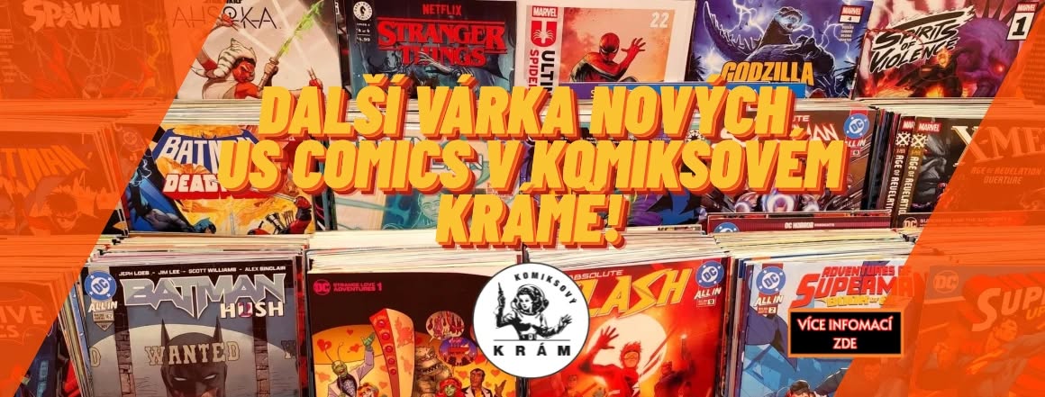 Nové original americké sešitovky - US COMICS (Back issue) - v Komiksovém krámě!