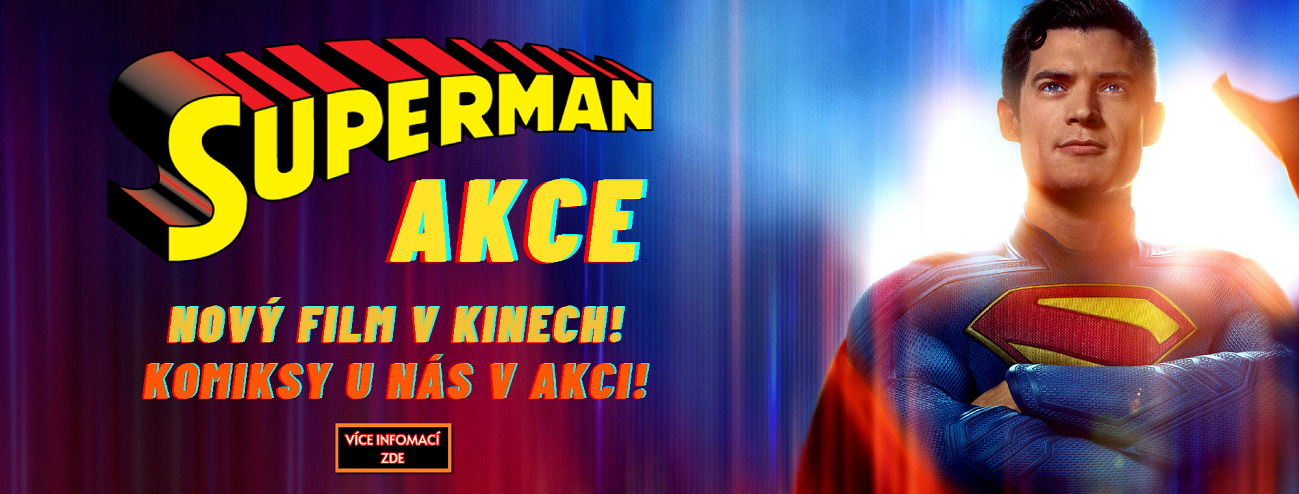 SUPERMAN komiksy s až 35% SLEVOU na NERDI.cz a v COMICS SHOP: Komiksový krám!