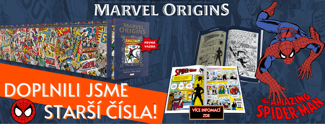 MARVEL ORIGINS - Doplnění starších čísel komiksů od MARVEL COMICS: Spider-man u nás na NERDI.cz a v COMICS SHOP: Komiksový Krám!