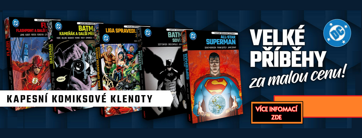 Komiksy DC COMICS v malém formátu za malou cenu – U nás v COMICS SHOP: Komiksový Krám a na NERDI.cz