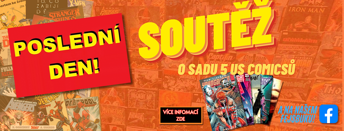 SOUTĚŽ o KOMIKSY '5 US COMICS' s NERDI.cz a comics shopem Komiksový Krám na Facebooku!