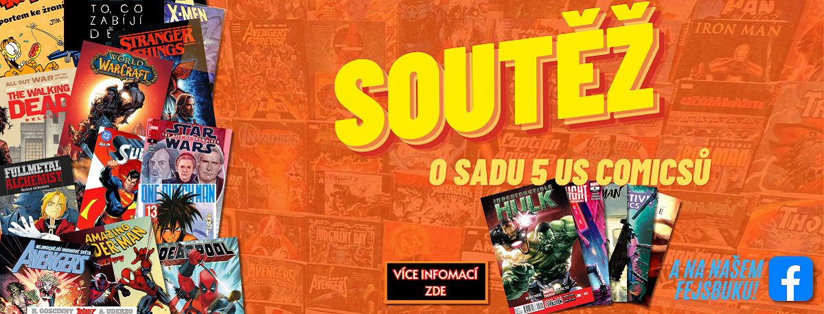SOUTĚŽ o KOMIKSY '5 US COMICS' s NERDI.cz a comics shopem Komiksový Krám na Facebooku!
