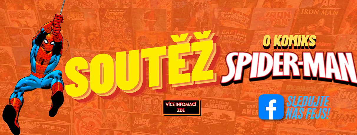 SOUTĚŽ o KOMIKS 'Spider-man' s NERDI.cz a comics shopem Komiksový Krám na Facebooku!