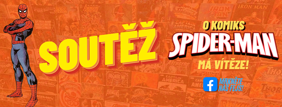 SOUTĚŽ o KOMIKS 'Spider-man' s NERDI.cz a comics shopem Komiksový Krám na Facebooku!