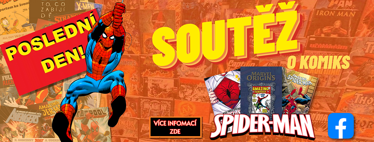 SOUTĚŽ o KOMIKS 'Spider-man' s NERDI.cz a comics shopem Komiksový Krám na Facebooku!