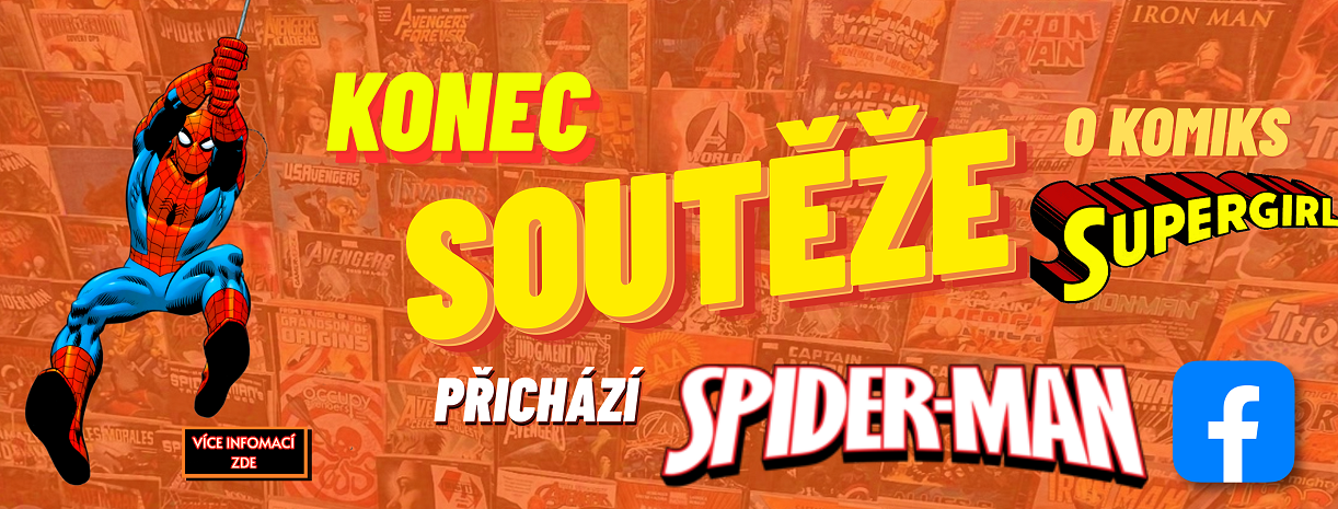 SOUTĚŽ o KOMIKS 'Spider-man' s NERDI.cz a comics shopem Komiksový Krám na Facebooku!