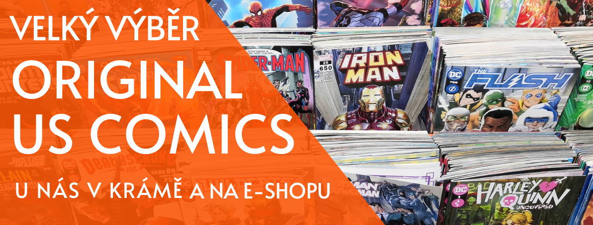 VELKÝ VÝBĚR US COMICS - original amerických komiksů (back issue) U NÁS v COMICS SHOP: Komiksový Krám a na NERDI.cz!