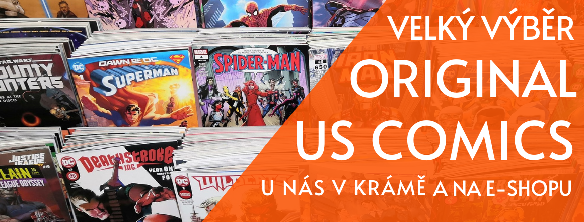 VELKÝ VÝBĚR US COMICS - original amerických komiksů (back issue) U NÁS v COMICS SHOP: Komiksový Krám a na NERDI.cz!