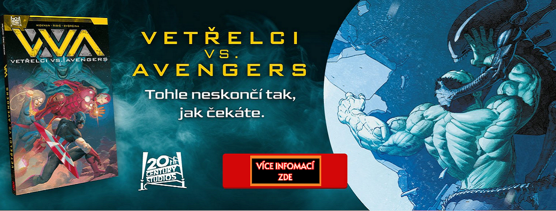 VETŘELCI VS. AVENGERS od MARVEL - u nás v COMICS SHOP: Komiksový Krám a na NERDI.cz
