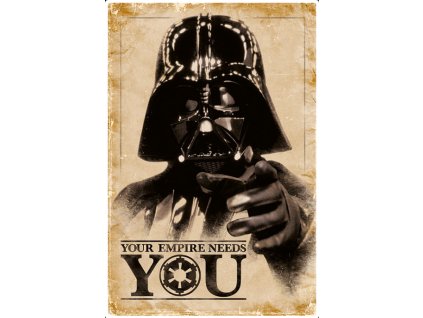 Screenshot 2020 09 09 Star Wars Your Empire Needs You Plakát, Obraz na zeď Posters cz