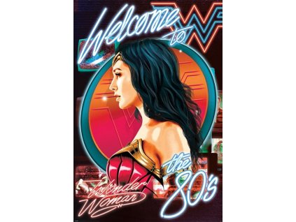py pp34639 wonder woman 1984 welcome to the 80s poster